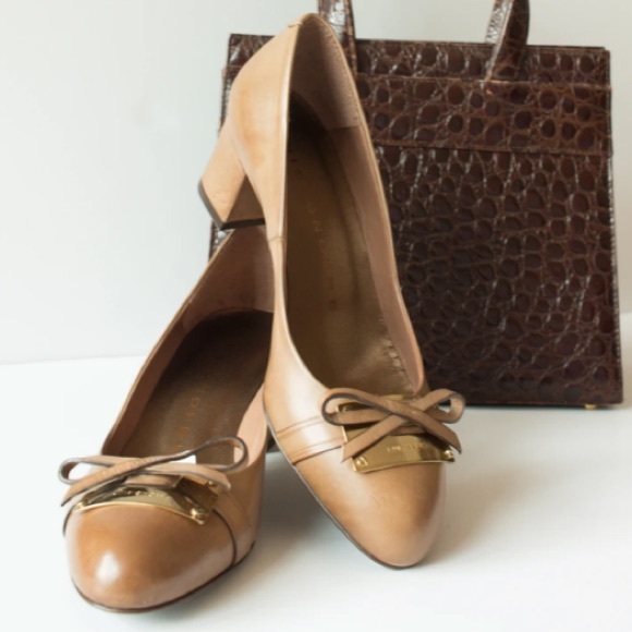 LUIS ONOFRE “Pretty Brown” Heels - Picture 1 of 1